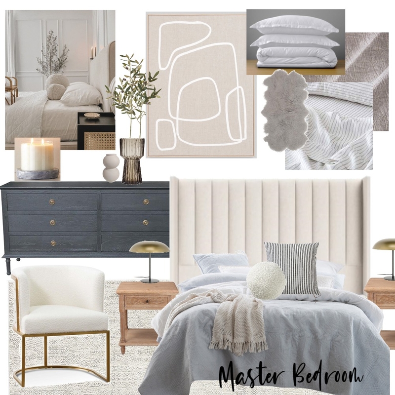 City Apartment Master Bed #2 Mood Board by The Property Stylists & Co on Style Sourcebook