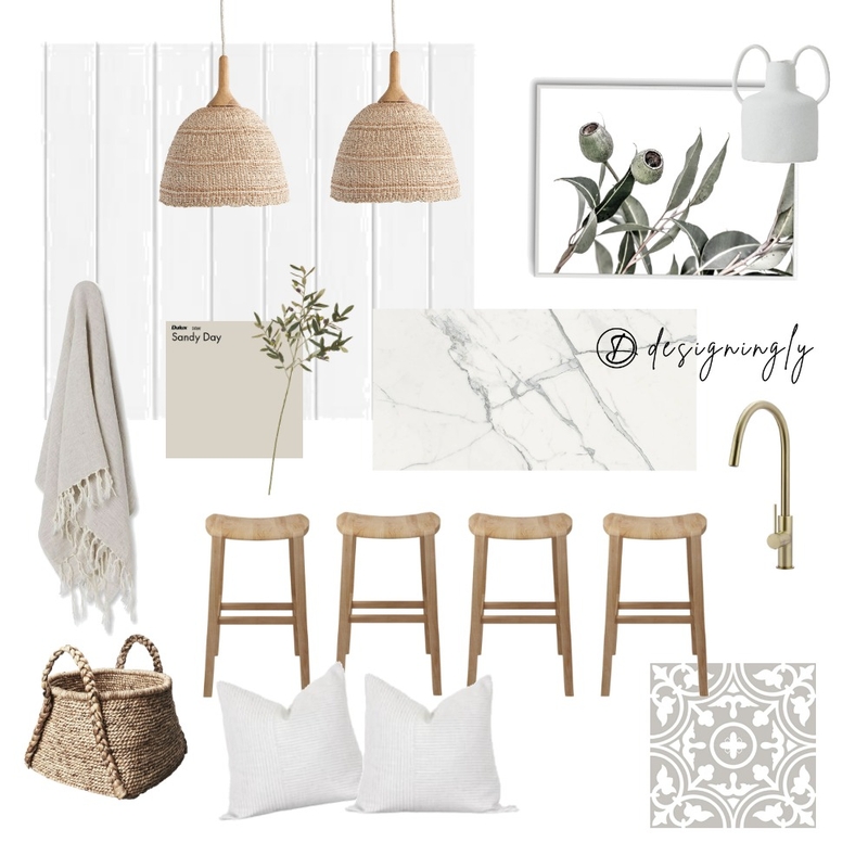 Olives & Rattan Mood Board by Designingly Co on Style Sourcebook