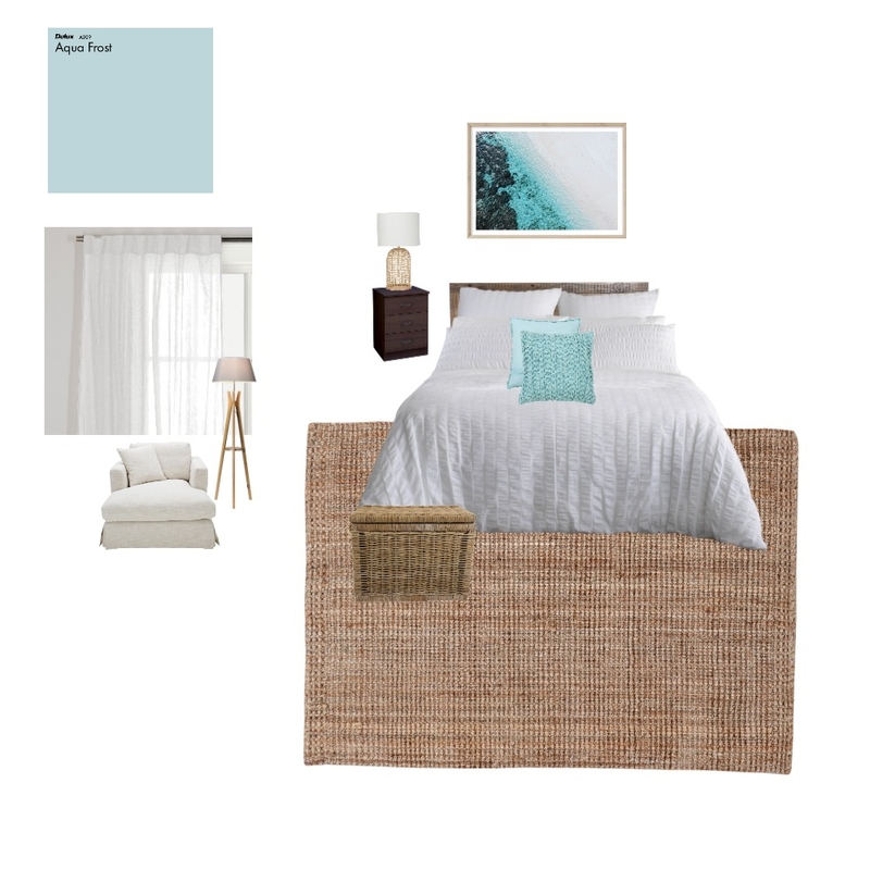 Coastal bedroom Mood Board by Rachels_Creative_Spark on Style Sourcebook