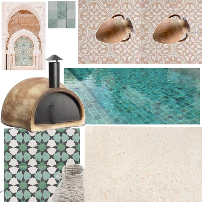 courtyard finishes Mood Board by Blu Interior Design on Style Sourcebook