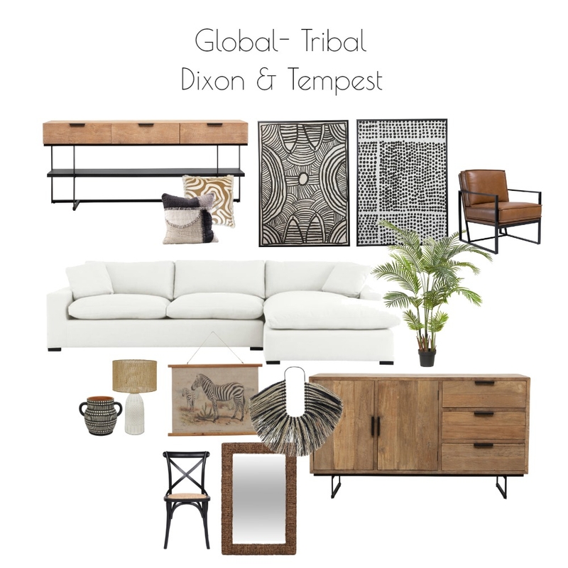 GLOBAL TRIBAL Mood Board by crizelle on Style Sourcebook