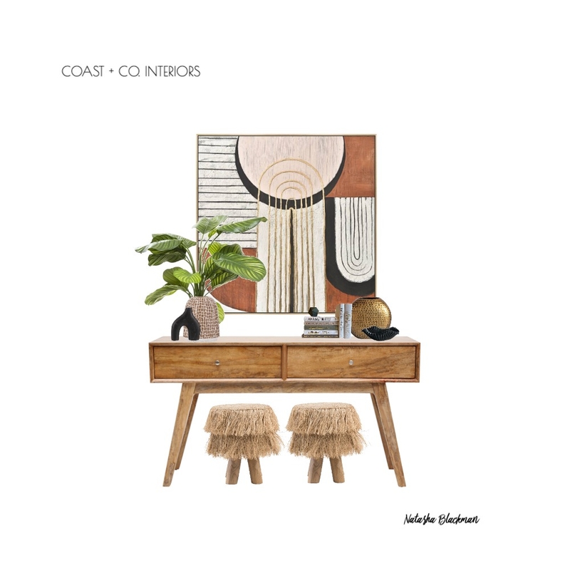 Console Table Styling Mood Board by Coast and Co. Interiors on Style Sourcebook