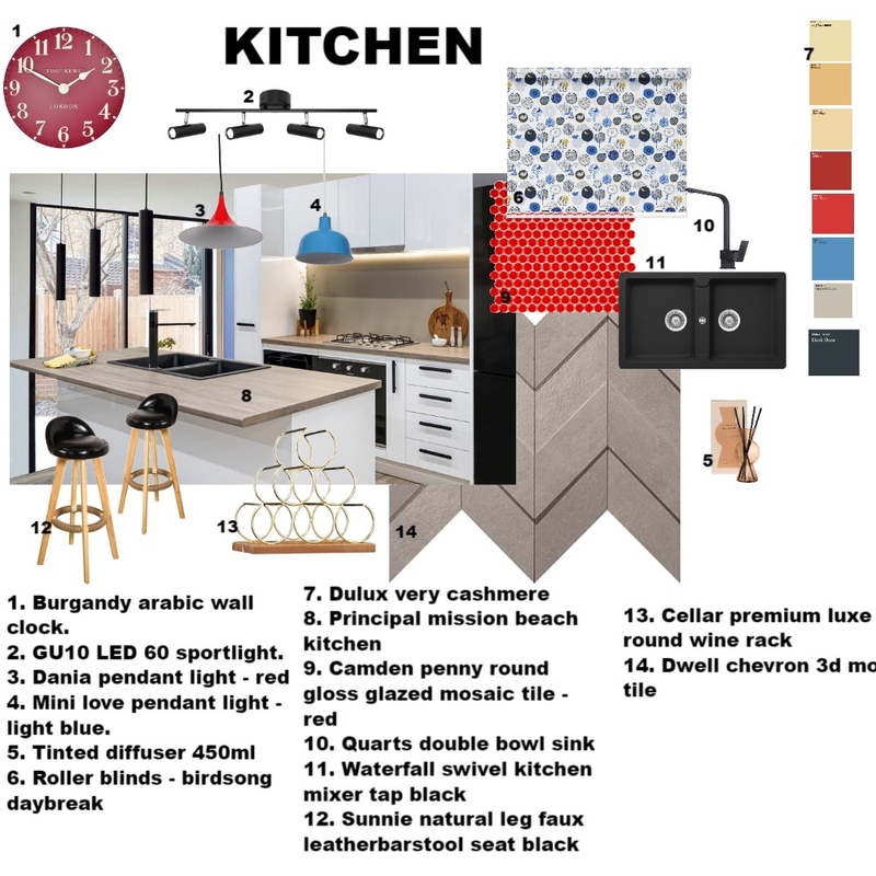 M9 kitchen final Mood Board by Bgaorekwe on Style Sourcebook
