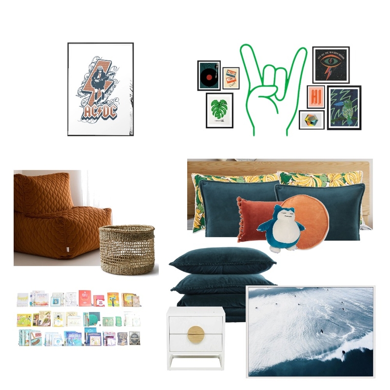 Curtis bedroom art 3 Mood Board by Little Design Studio on Style Sourcebook