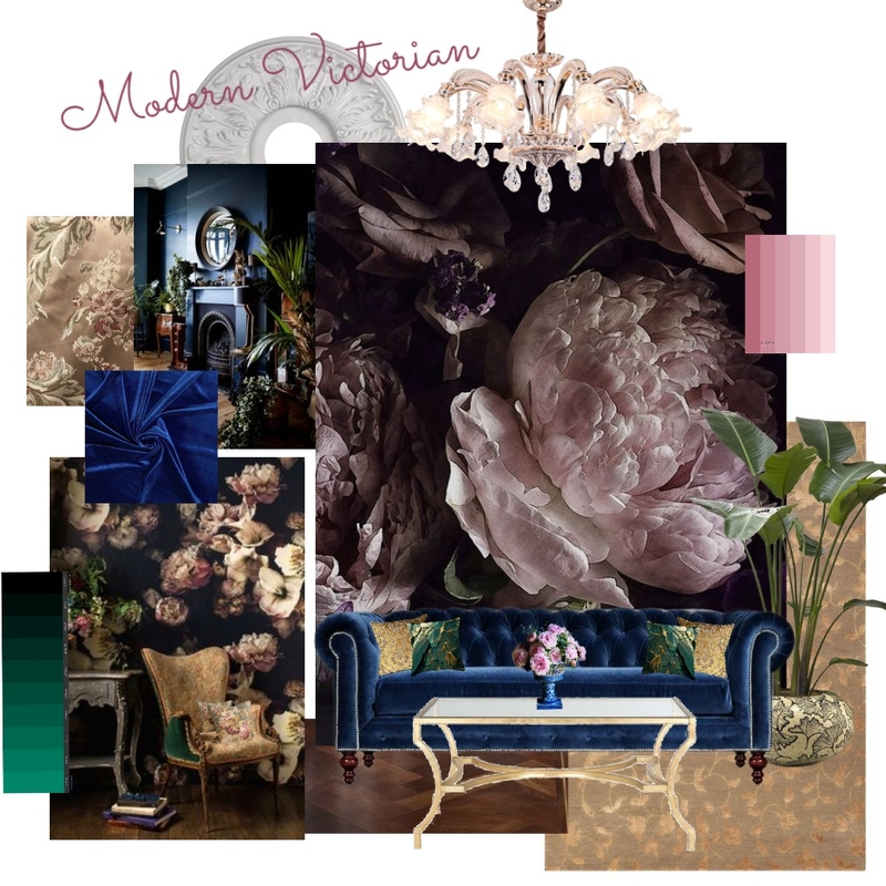 Modern Victorian 2 (experiment) Mood Board by TuscanySky on Style Sourcebook
