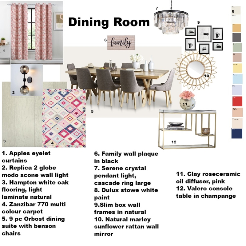 M9 Dining Mood Board by Bgaorekwe on Style Sourcebook