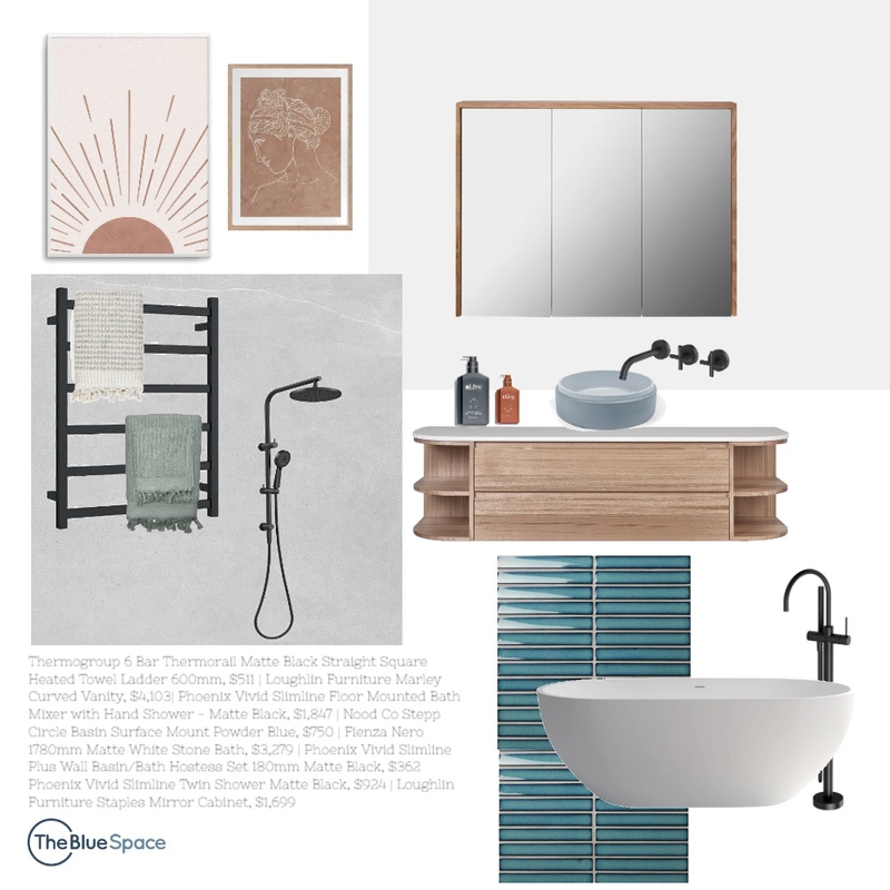 D20248 - Les Mood Board by The Blue Space Designer on Style Sourcebook