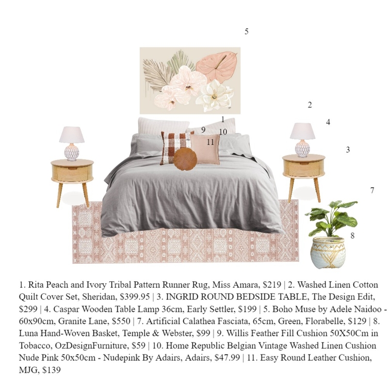 Bedroom Mood Board by SarahKelly on Style Sourcebook