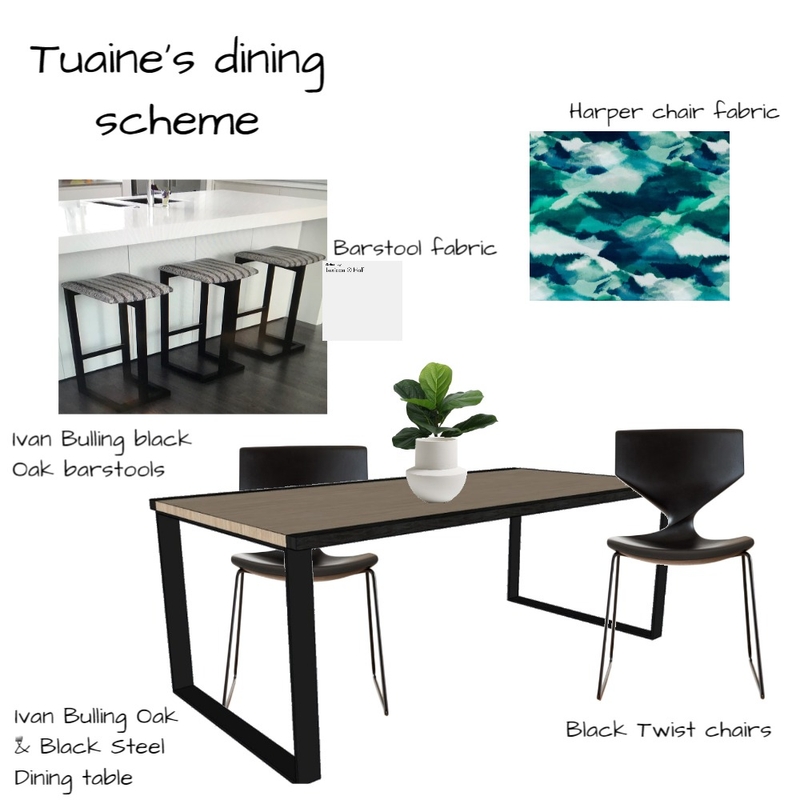 Tuaine's Modern dining scheme Mood Board by JoannaLee on Style Sourcebook