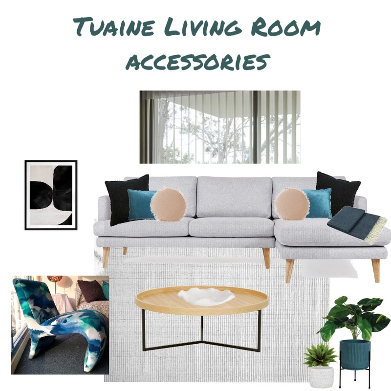 Tuaine Living Room accessories Mood Board by JoannaLee on Style Sourcebook