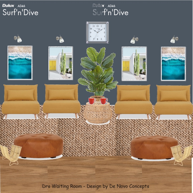 Drs Waiting Room Mood Board by De Novo Concepts on Style Sourcebook