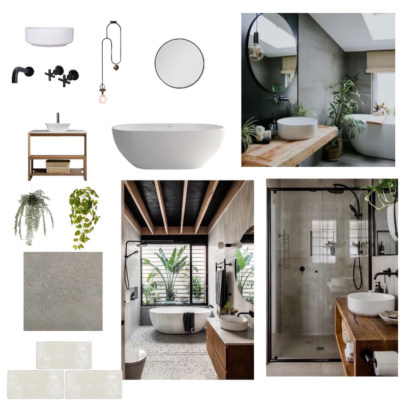 Activity 3: Bathroom Mood Board by Kaitihavi on Style Sourcebook