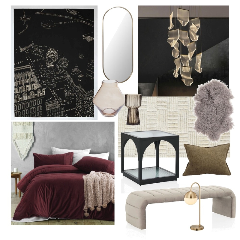 Roseman Master Bedroom Mood Board by uncommonelle on Style Sourcebook