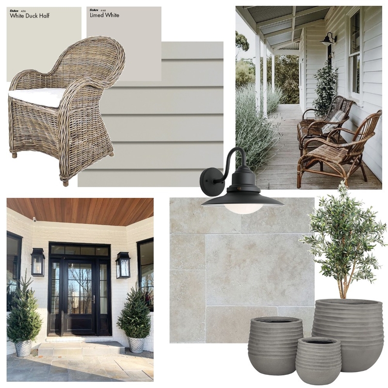 Farmhouse Exterior Mood Board by RHIO Designs on Style Sourcebook