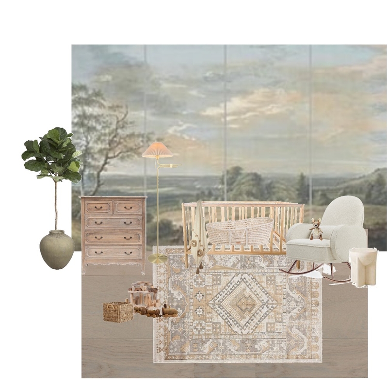 Nursery Mood Board by Milly on Style Sourcebook