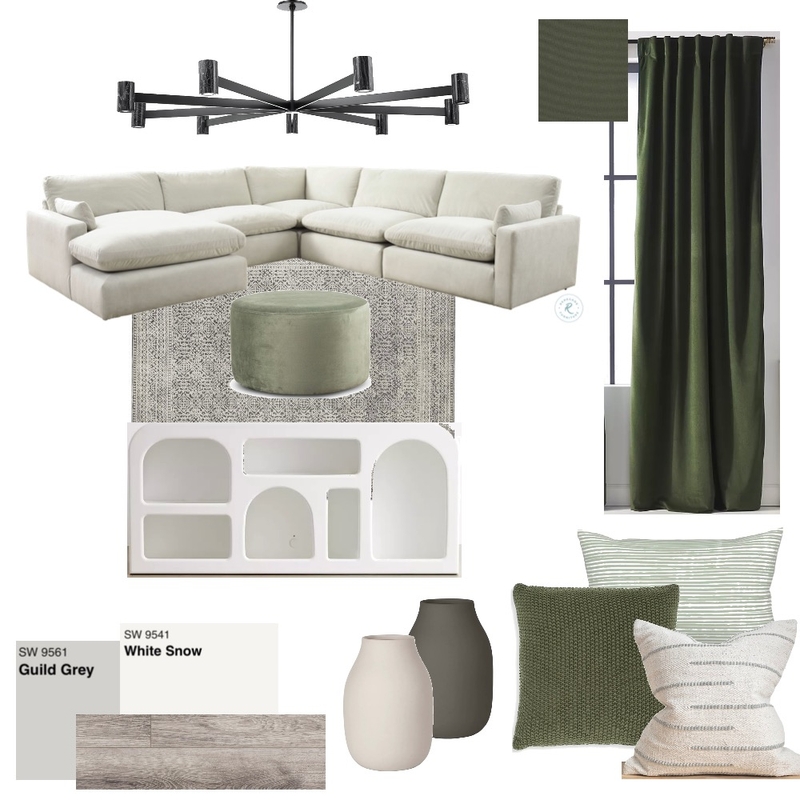 Assignment 9: Living Room Mood Board by Jacie Chadwick on Style Sourcebook
