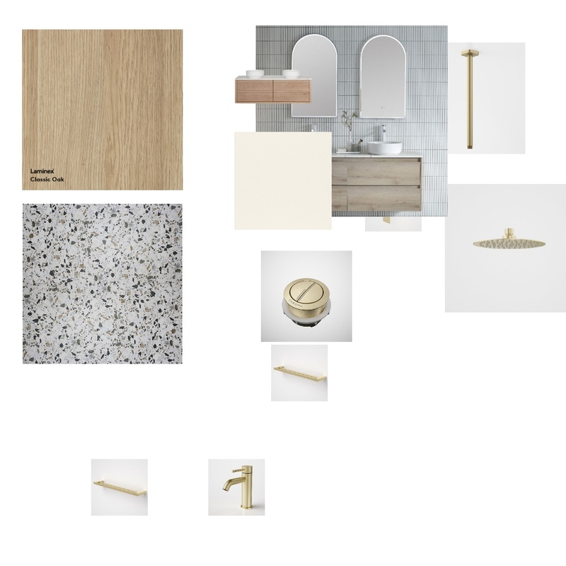 Gold Dreams Ensuite Mood Board by Chantelleedwards on Style Sourcebook