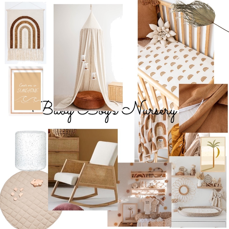 Baby Boy's Nursery Mood Board by Holly on Style Sourcebook