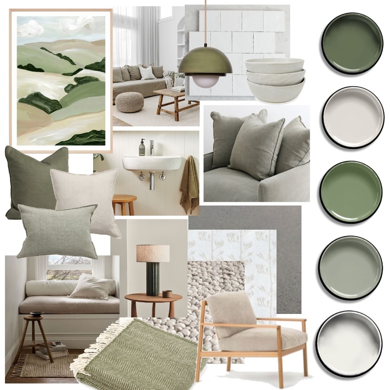 Monochromatic Colour Scheme Mood Board by Amanda Tarbitt on Style Sourcebook