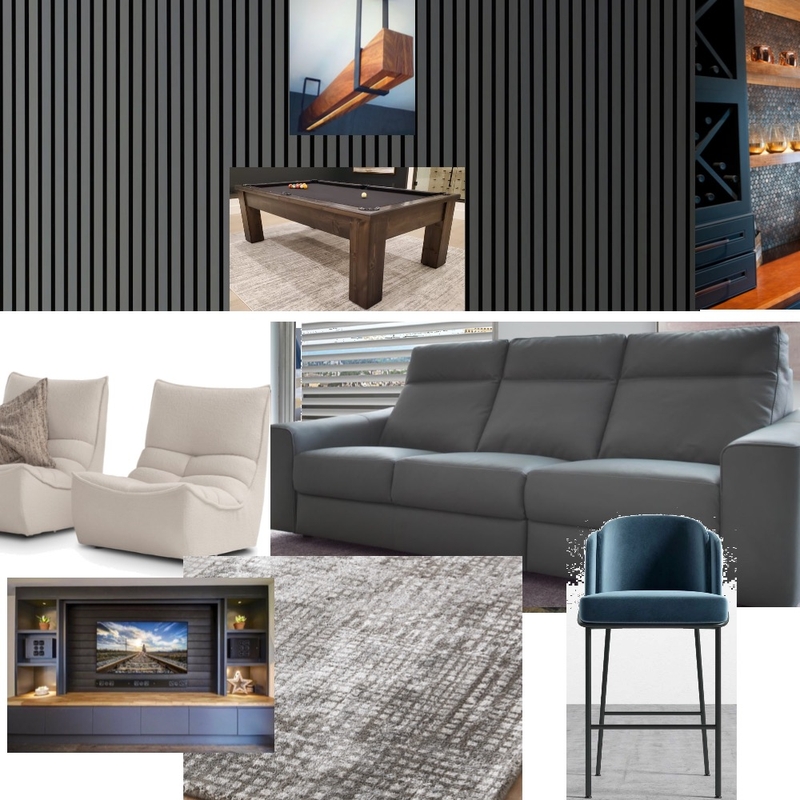 Rec Room - Sofa Decisions Mood Board by LynneB on Style Sourcebook