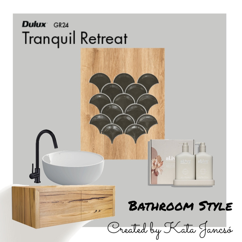 Bathroom Style Mood Board by Kata Jancsó on Style Sourcebook