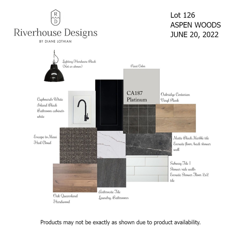 Interior Lot 126 Mood Board by Riverhouse Designs on Style Sourcebook