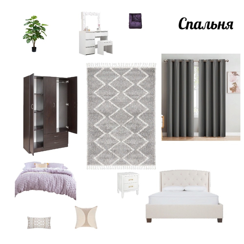 спальня Mood Board by минара on Style Sourcebook