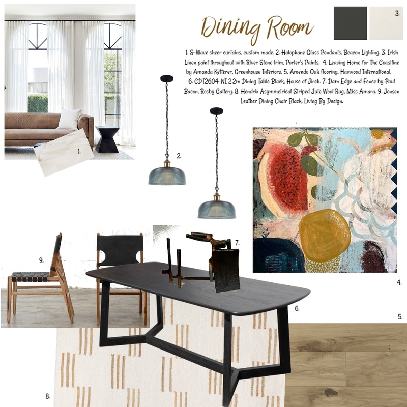 Dining Room Mood Board by emmagaggin on Style Sourcebook