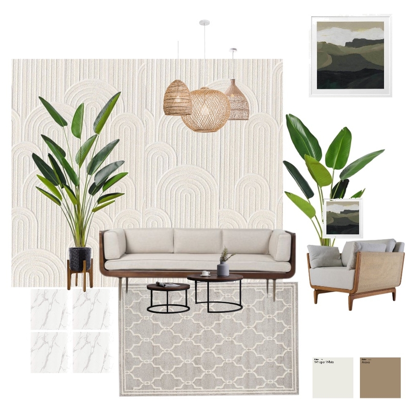 soft tropical mood board Mood Board by Karenalbbq on Style Sourcebook