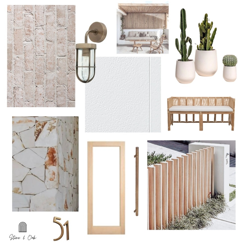coastal facade Mood Board by Stone and Oak on Style Sourcebook