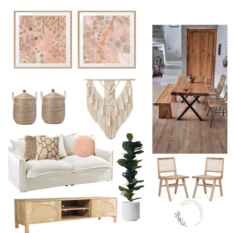 Sunshine Coast - Country Dining & Living Mood Board by Arlen Interiors on Style Sourcebook
