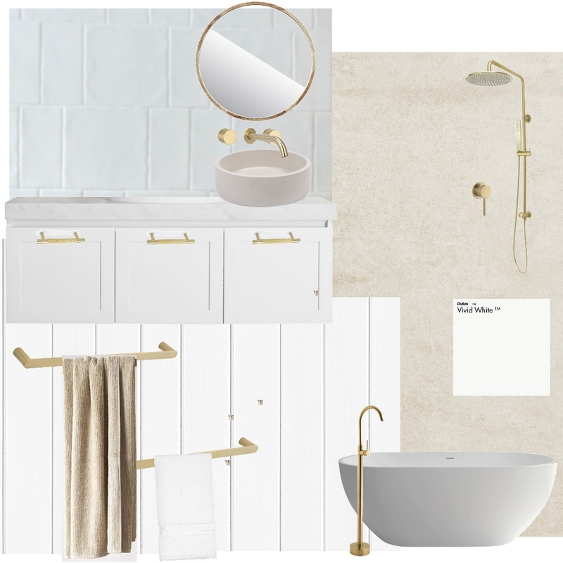 Guest Bathroom Mood Board by Chloe.roberts on Style Sourcebook