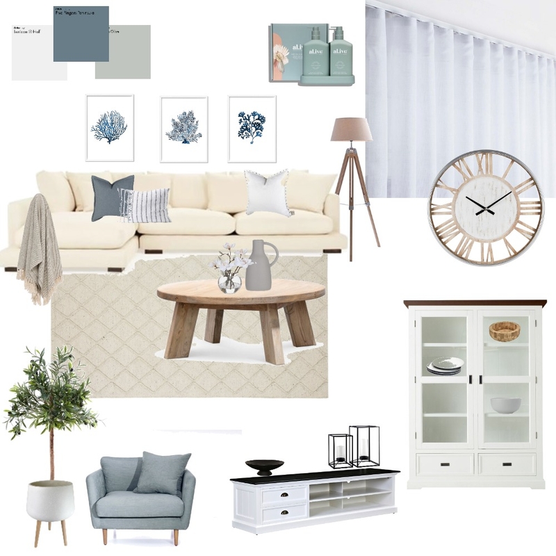 Hamptons Ali Mood Board by Her Abode Interiors on Style Sourcebook