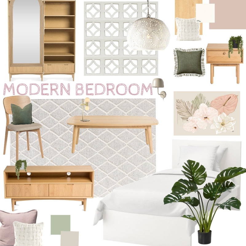 MODERN GIRL ROOM Mood Board by amany5666 on Style Sourcebook