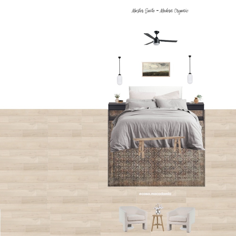 Master Suite - Modern Organic (Billie - Baxter - Boucle Chair) Mood Board by Casa Macadamia on Style Sourcebook