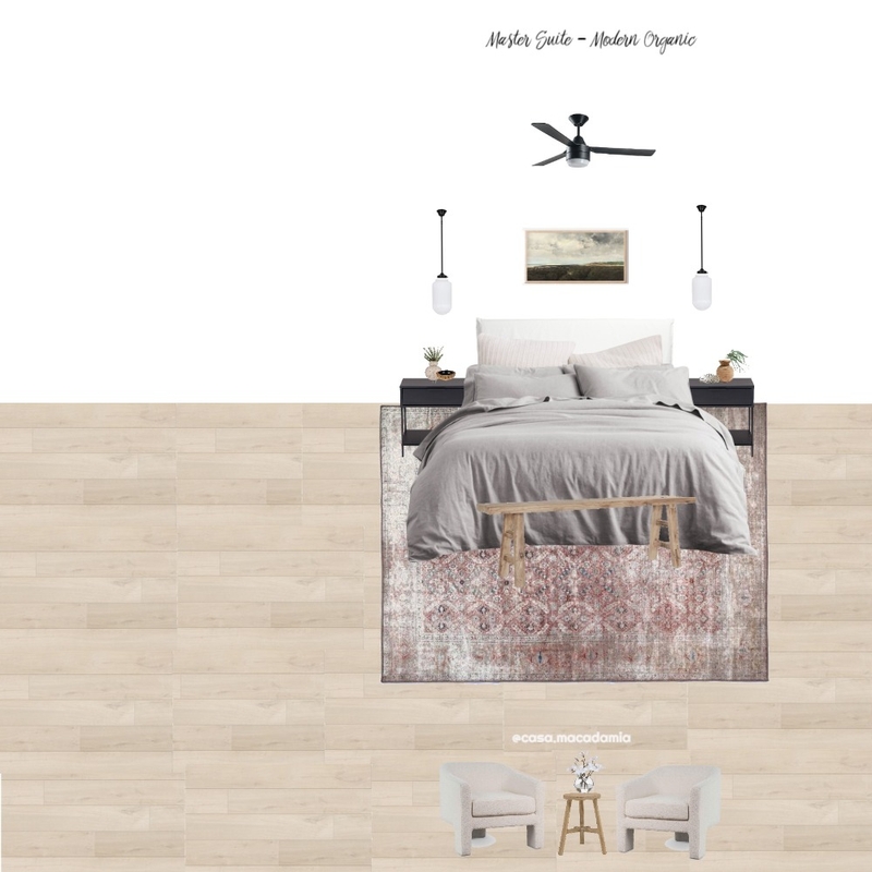Master Suite - Modern Organic (Levent - Baxter - Boucle Chair) Mood Board by Casa Macadamia on Style Sourcebook