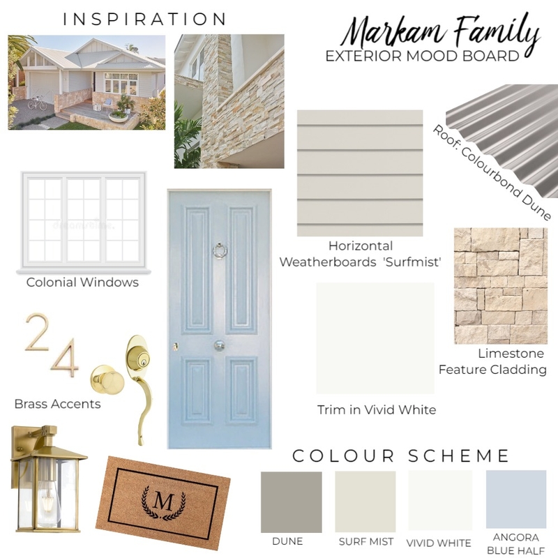 Markam Exterior Moodboard Mood Board by Danielle on Style Sourcebook