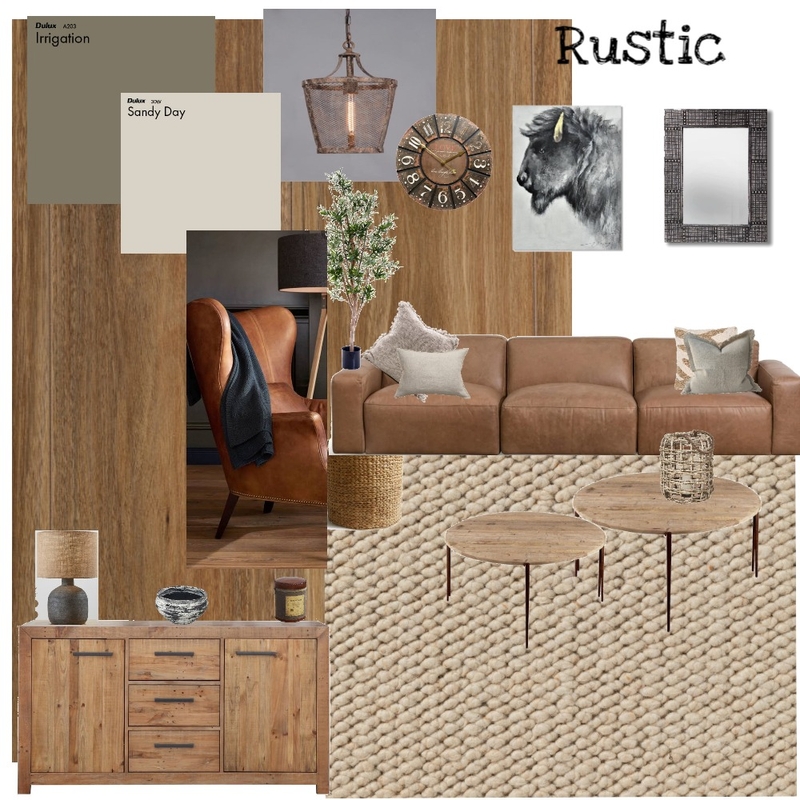 Rustic Mood Board Mood Board by marakic50 on Style Sourcebook