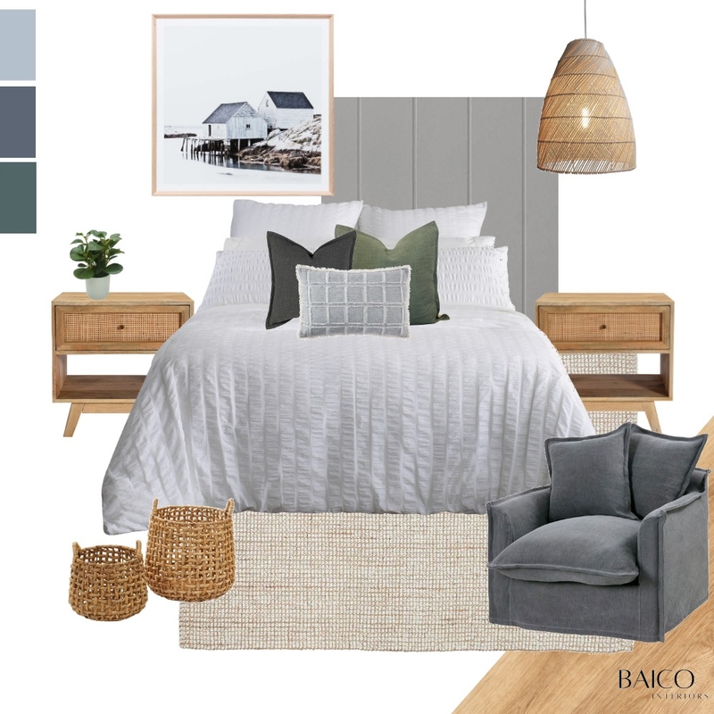 Coastal Bedroom Mood Board by Baico Interiors on Style Sourcebook