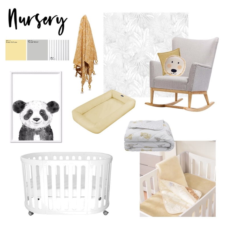Nursery Mood Board by May Syde on Style Sourcebook