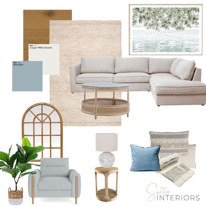 Neutral tones living concept Mood Board by Salty Interiors Co on Style Sourcebook