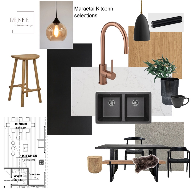 Maraetai kitchen selections Mood Board by Renee Interiors on Style Sourcebook