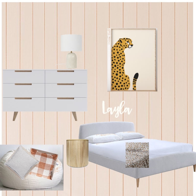 Layla’s bedroom Mood Board by jamiedearnley on Style Sourcebook