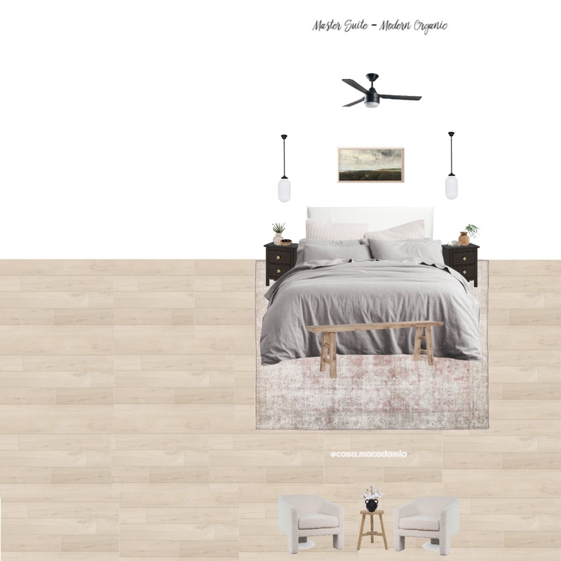 Master Suite - Modern Organic (Adala - Hemnes - Boucle Chair)) Mood Board by Casa Macadamia on Style Sourcebook