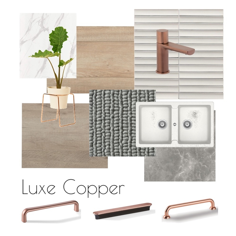 Luxe Copper Details Mood Board by Häfele Home on Style Sourcebook