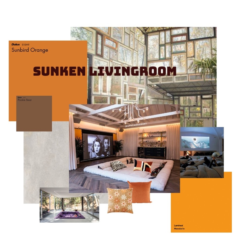 Sunken livingroom - villa kulla Mood Board by Detsign on Style Sourcebook