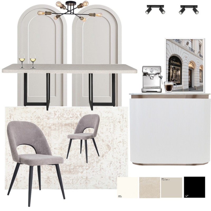 Modern Dining Room Mood Board by celeste on Style Sourcebook
