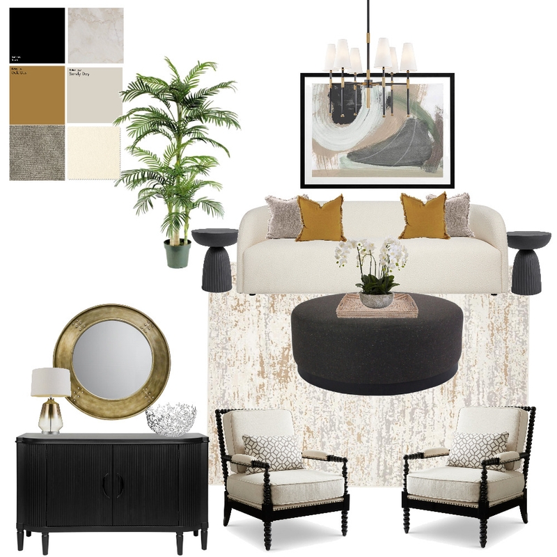 Modern Contemporary - Formal Living Room Mood Board by celeste on Style Sourcebook