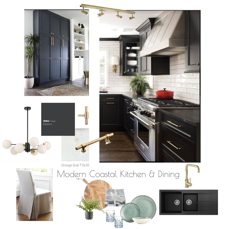 Modern Coastal Kitchen & Dining Mood Board by Loom+Tusk Interiors on Style Sourcebook