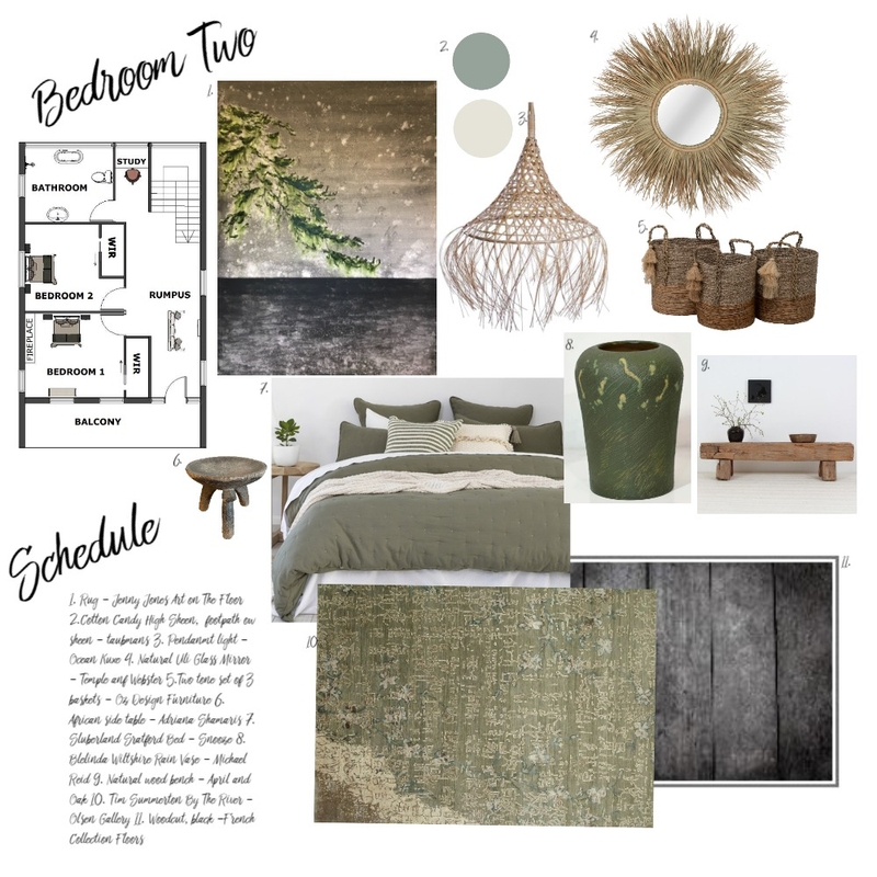 bedroom 2 Mood Board by Michelle Boyd on Style Sourcebook